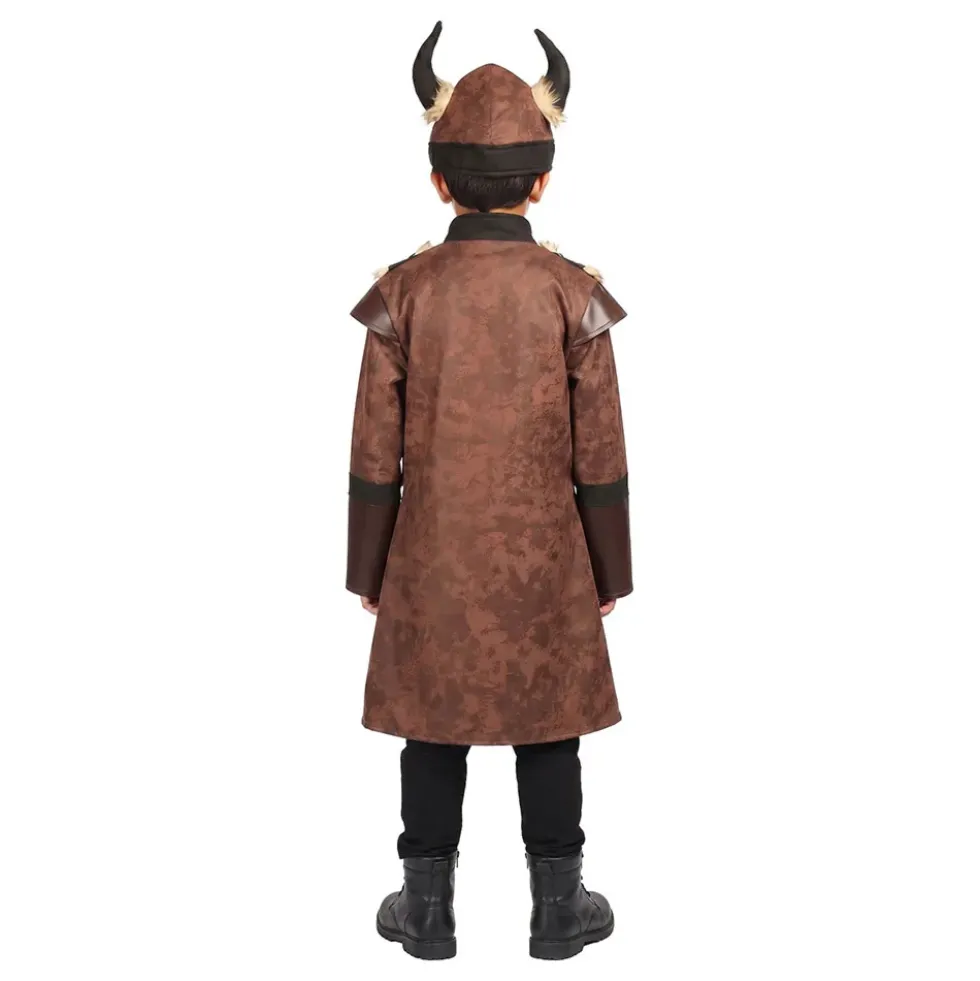 Vikingajacka med Hjälm Barn Maskeraddräkt