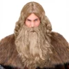 Viking Peruk med Skägg