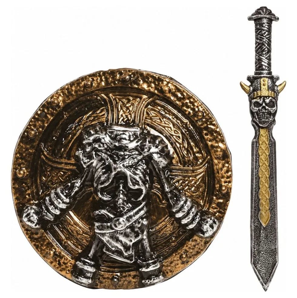 Viking Sköld med Svärd