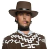 Vilda Västern Cowboyhatt Brun