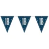 Vimpelgirlang 18 Blå/Silver