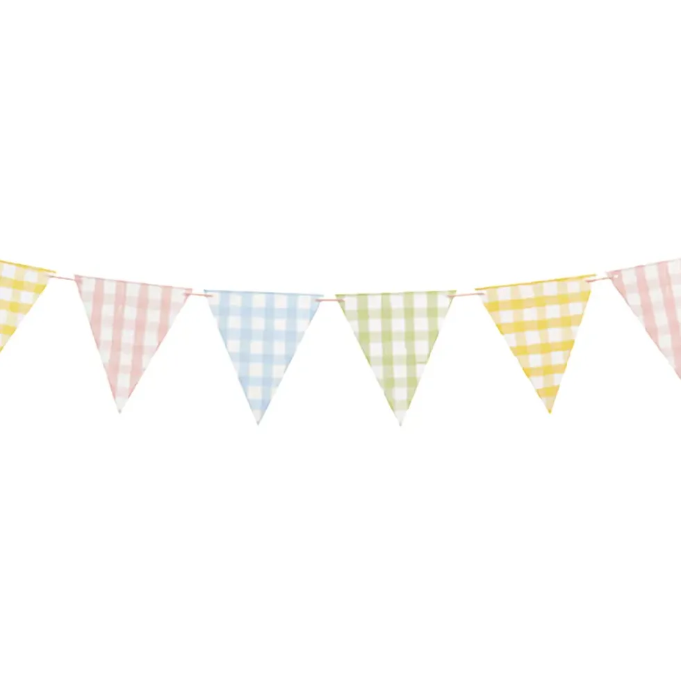 Vimpelgirlang Gingham