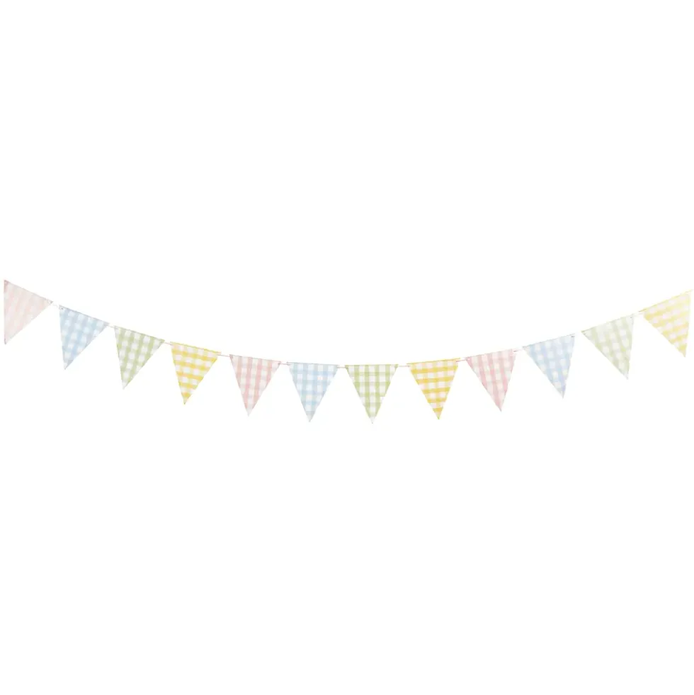 Vimpelgirlang Gingham