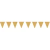 Vimpelgirlang Glitter Guld
