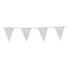 Vimpelgirlang Glitter Silver