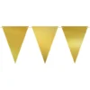 Vimpelgirlang Guld Metallic