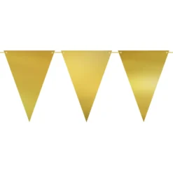 Vimpelgirlang Guld Metallic