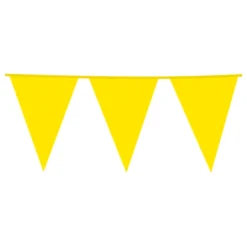 Vimpelgirlang Gul Stor