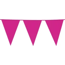 Vimpelgirlang Hot Pink Stor