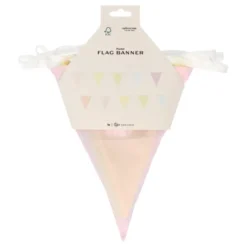 Vimpelgirlang i Tyg Dreamy Pastel