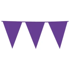Vimpelgirlang Lila Stor
