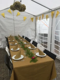 Vimpelgirlang Metallic Guld