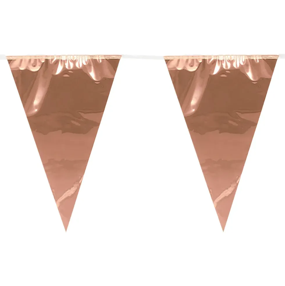 Vimpelgirlang Metallic Roséguld