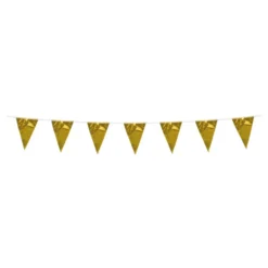 Vimpelgirlang Mini Metallic Guld