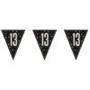 Vimpelgirlang 13 Svart/Silver