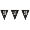 Vimpelgirlang 50 Svart/Silver