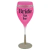 Vinglas Rosa Bride To Be