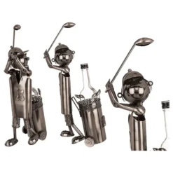 Vinställ i Metall Golfspelare