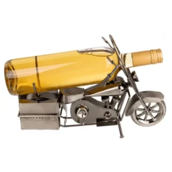 Vinställ i Metall Motorcykel