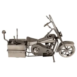 Vinställ i Metall Motorcykel
