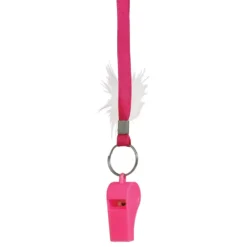 Visselpipa Rosa med Nyckelband