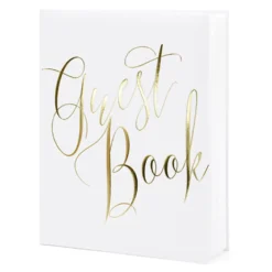 Vit Gästbok Guest Book