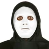 Vit Läskig Mask