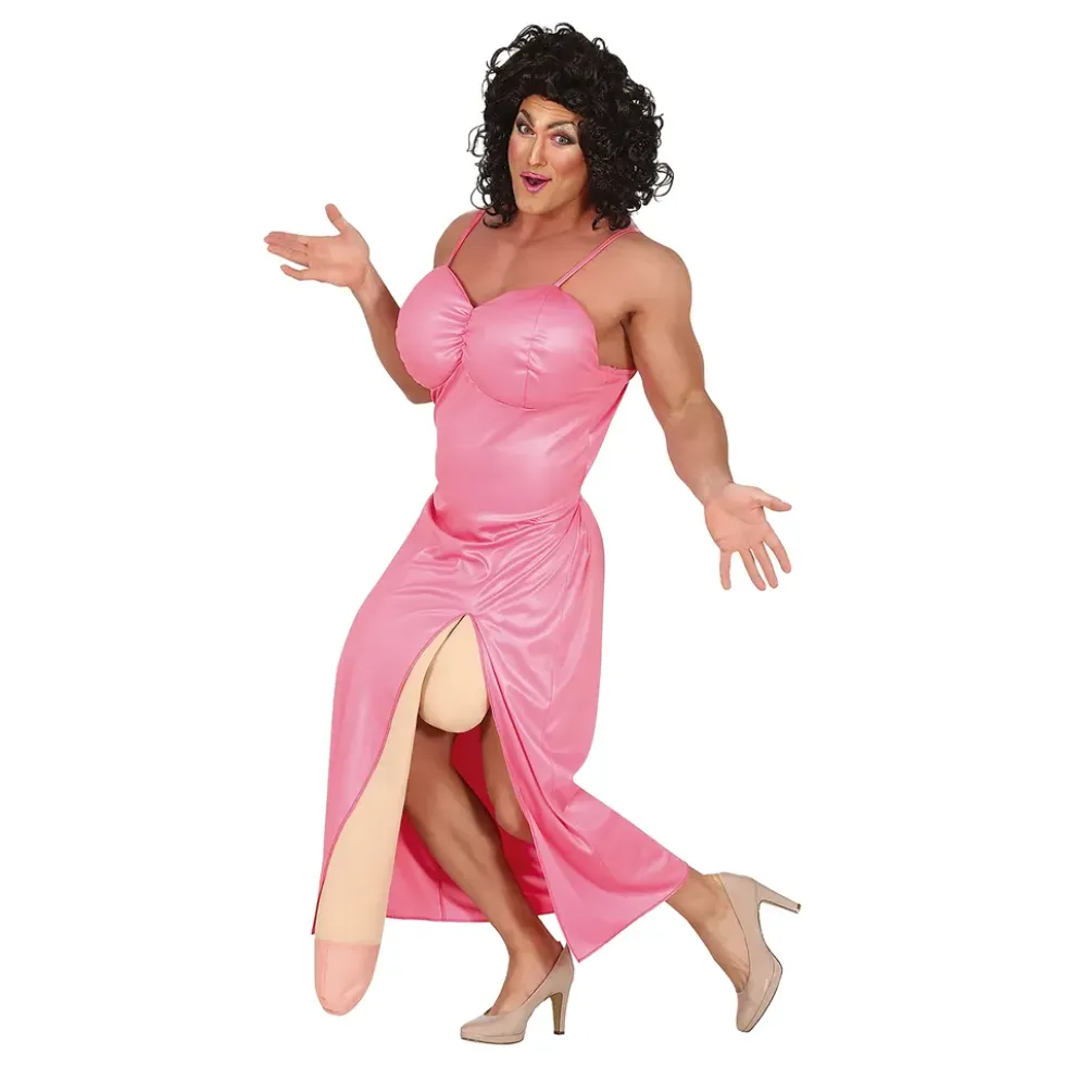 Välhängd Dragqueen Maskeraddräkt