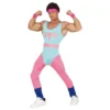 Välhängd 80-tals Aerobicskille Maskeraddräkt