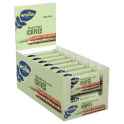 Wasa Sandwich Cheese & Chives Storpack