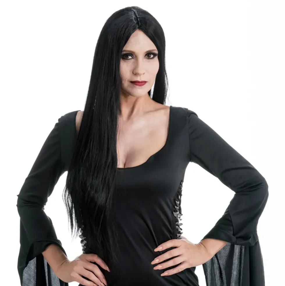 Wednesday Morticia Peruk