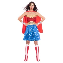Wonder Woman Klassisk Maskeraddräkt