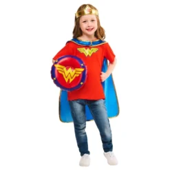 Wonder Woman™ Maskeradkit för Barn Presentbox