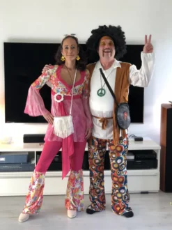 Woodstock Hippie Maskeraddräkt