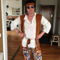 Woodstock Hippie Maskeraddräkt