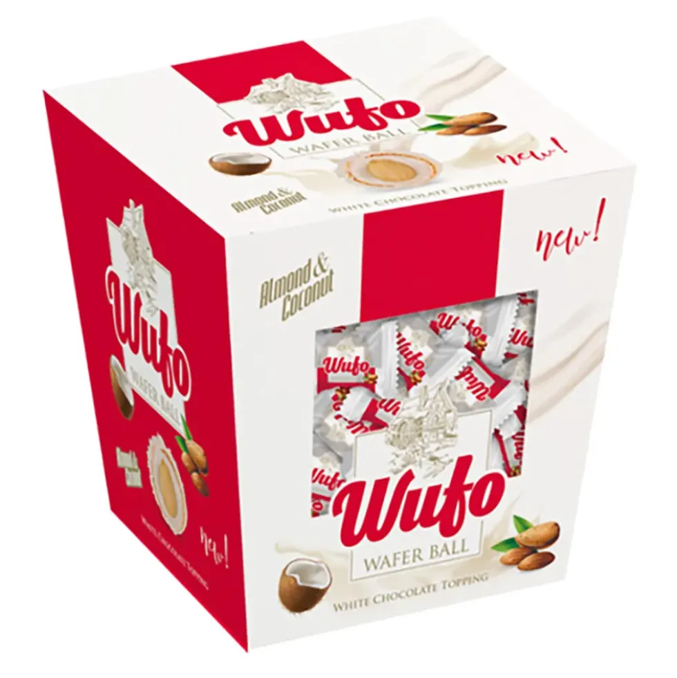 Wufo Wafer Ball Cream Almond