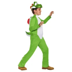 Yoshi Deluxe Barn Maskeraddräkt