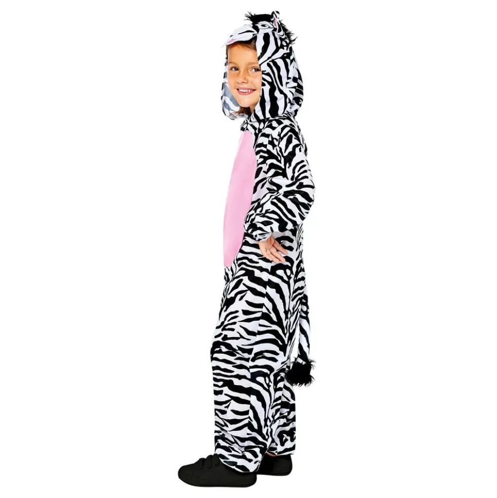 Zebra Onesie Barn Maskeraddräkt