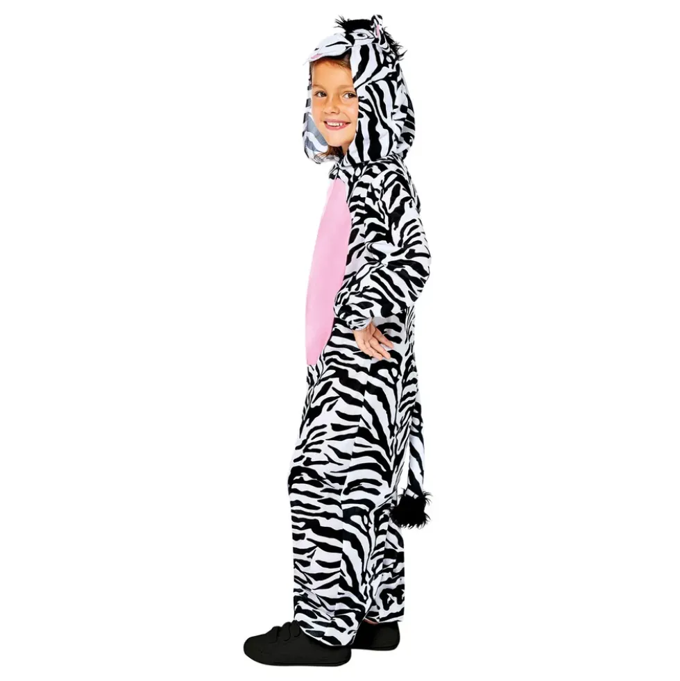 Zebra Onesie Barn Maskeraddräkt