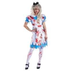 Zombie Alice Maskeraddräkt