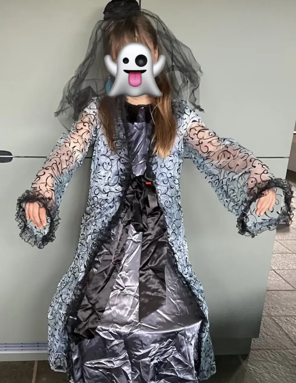 Zombiebrud Barn Maskeraddräkt