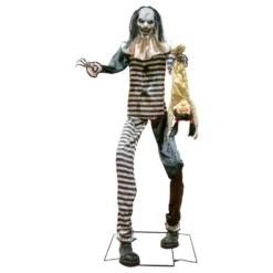 Zombie Clown Animerad Prop