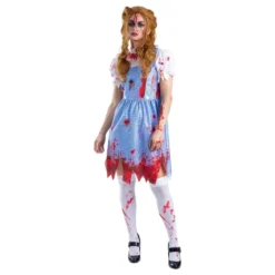 Zombie Country Girl Maskeraddräkt