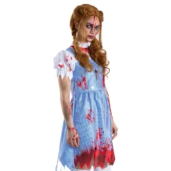 Zombie Country Girl Maskeraddräkt