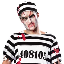 Zombie Fånge Maskeraddräkt