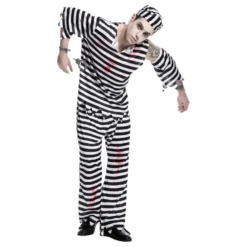 Zombie Fånge Maskeraddräkt