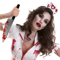Zombie Sjuksköterska Maskeraddräkt